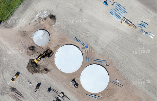 Construction of New Grain Bin Site 141624