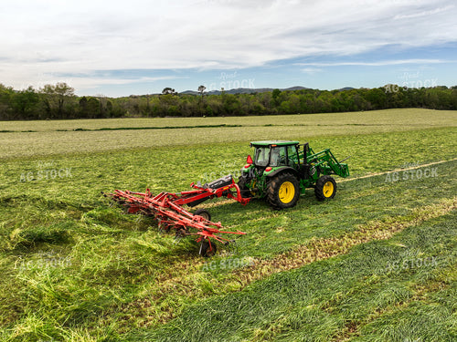 Raking Hay 128084