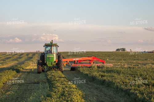 Tractor Cutting Alfalfa 72060
