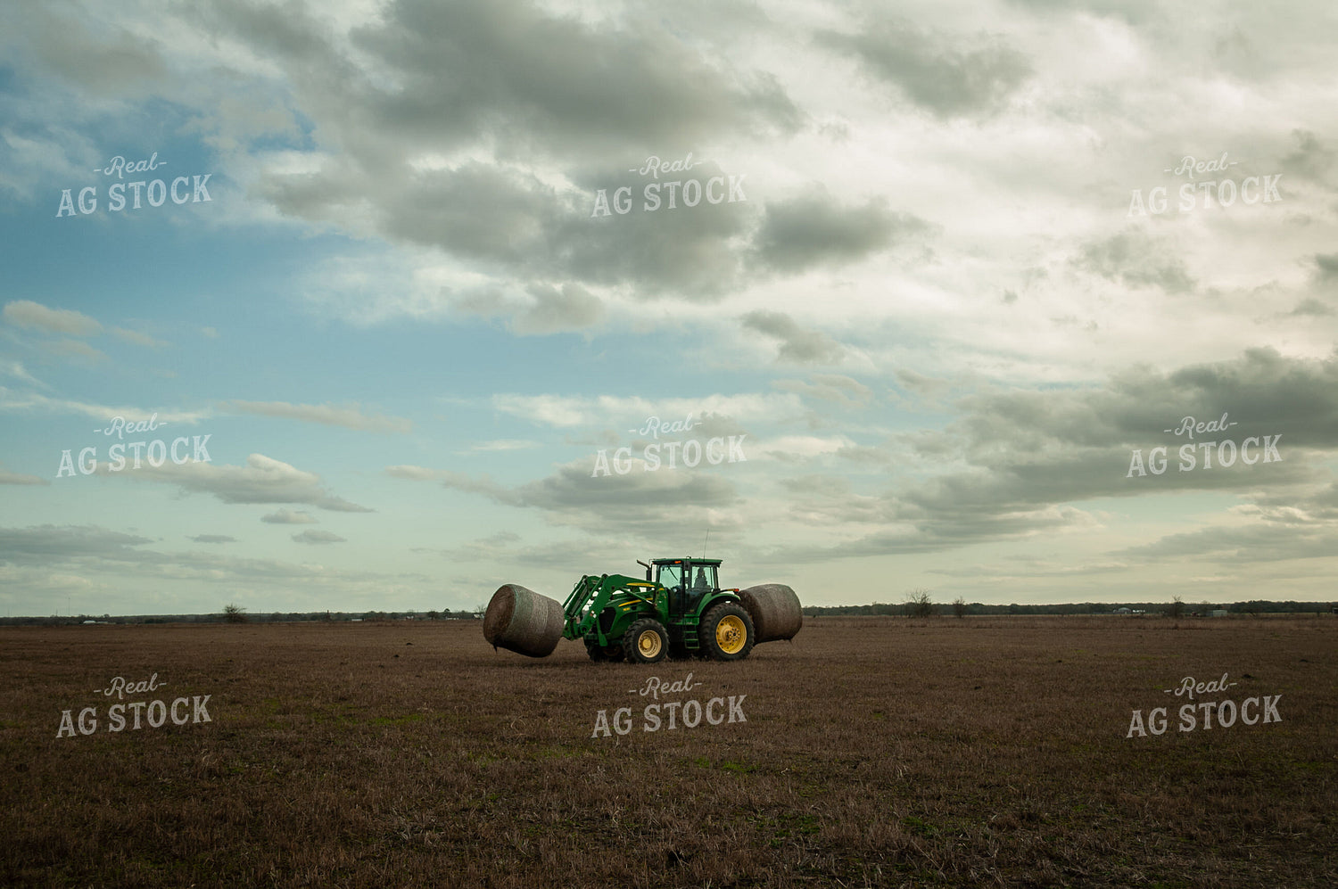 Collecting Hay Bales 59076