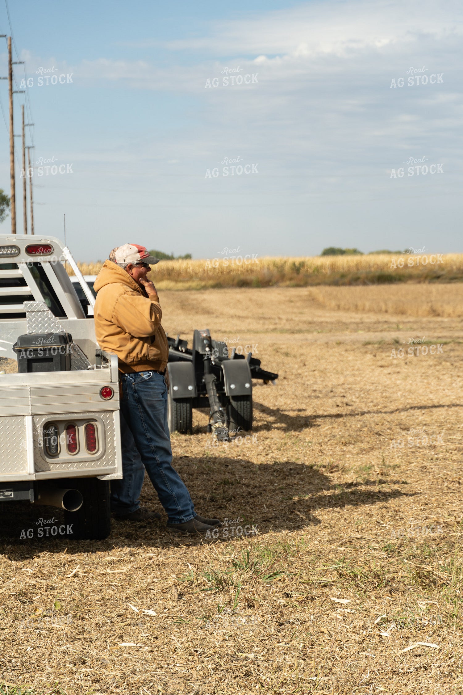 Farmer During Harvest 65825