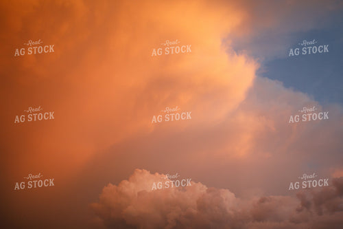 Orange and Blue Clouds 145047