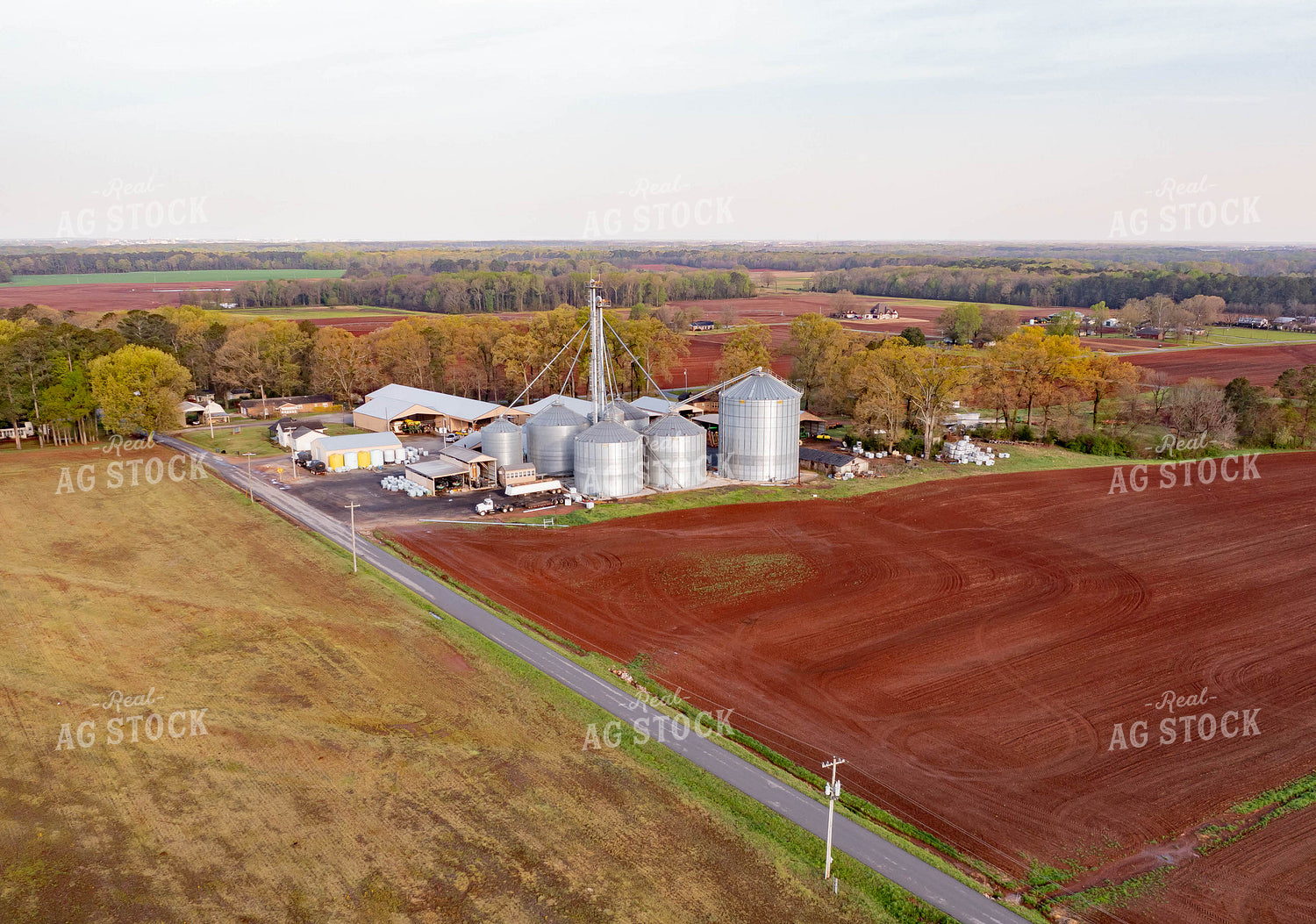 Aerial View of Farmland 79225