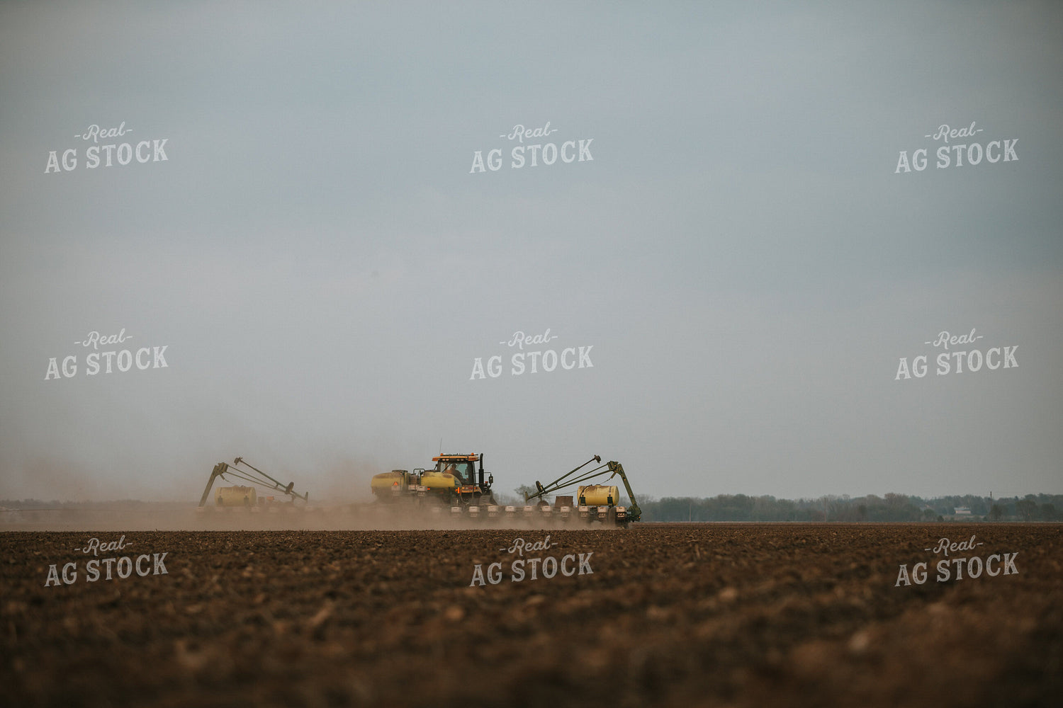 Planter in Field at Sunset 5720