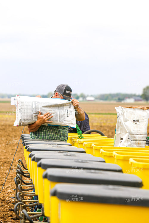 Farmer Filling Planter 160036