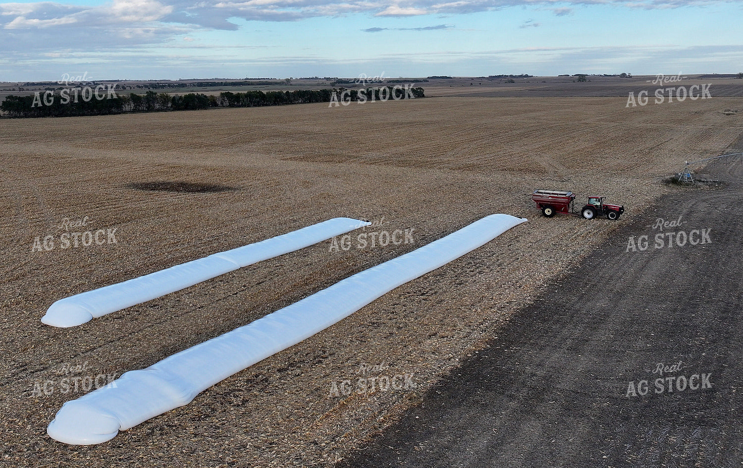 Filling Flat Grain Storage 141489