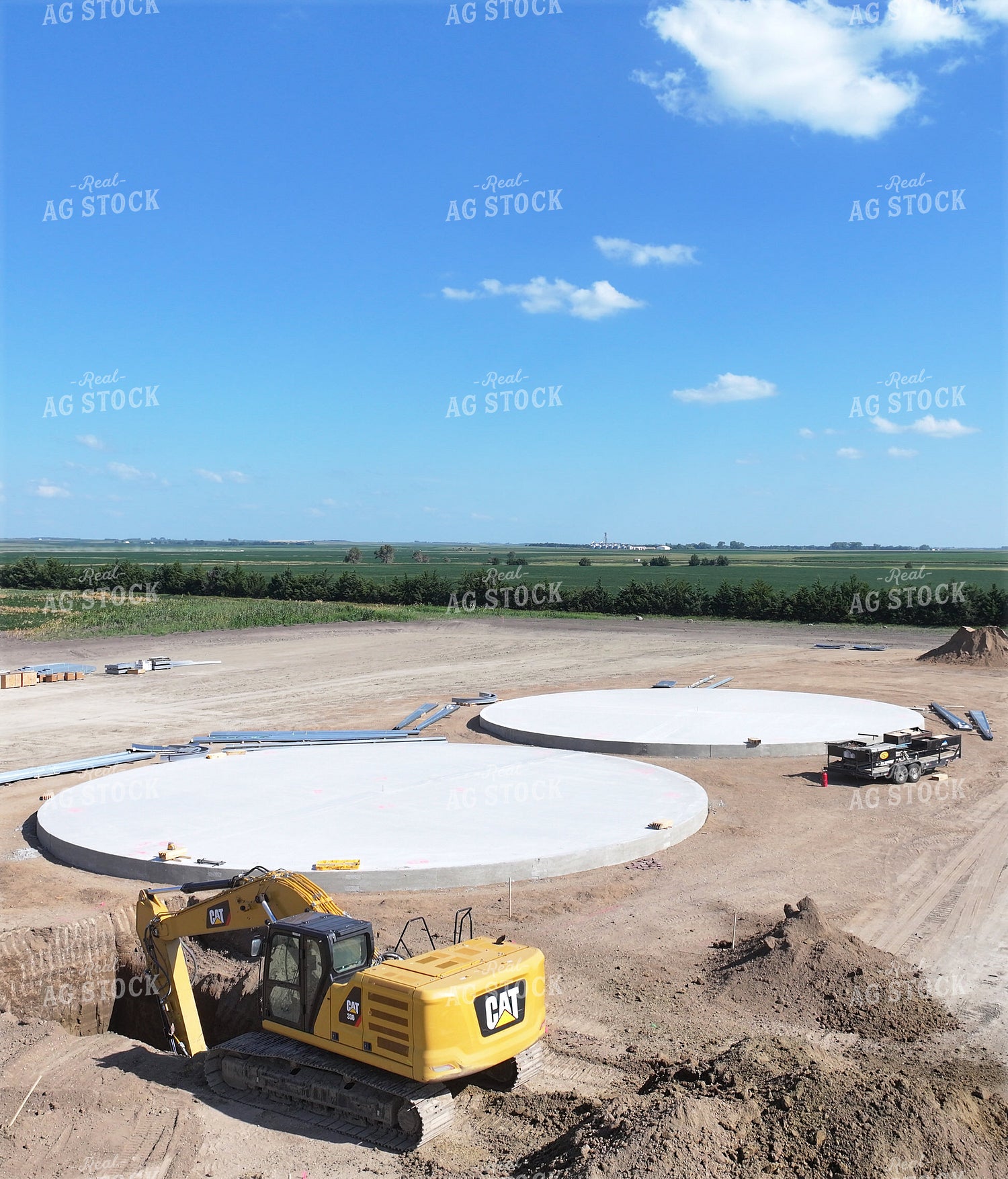 Construction of New Grain Bin Site 141633
