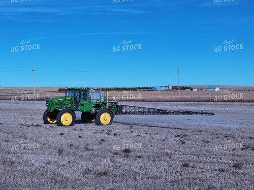 Spraying Wheat Stubble 239090