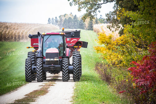 Tractor Moving Fields 250114
