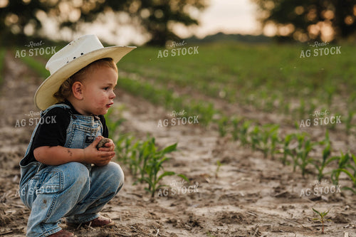 Farm Kid in Cornfield 115306