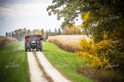 Tractor Moving Fields 250080