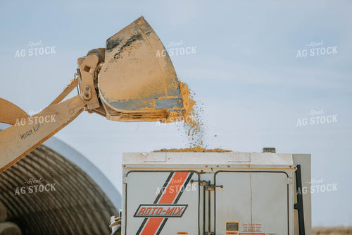 Feed Mixer being Loaded 77208