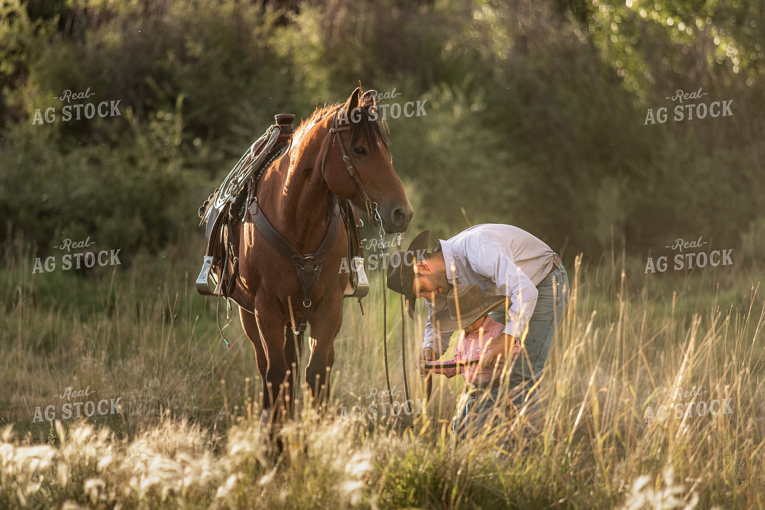 Rancher and Ranch Kid 188076