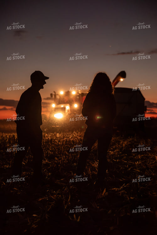 Farm Family in Field 76554