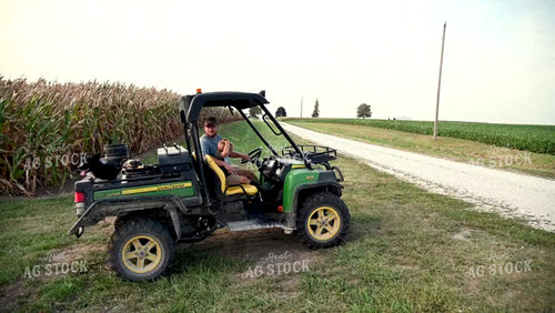 Farm Family on Side by Side - 382