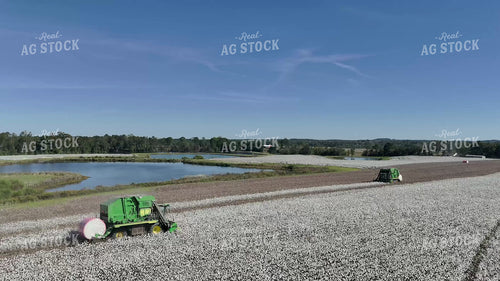 Aerial of Cotton Harvest 149107