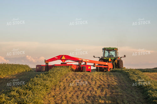 Tractor Cutting Alfalfa 72065