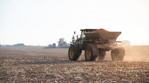 Spreading Dry Fertilizer 26124