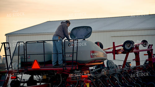 Loading the Planter with the Seed Tender 25333