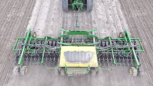 Aerial of Air Seeding Rice 80070