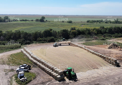Packing Silage Pile 141759