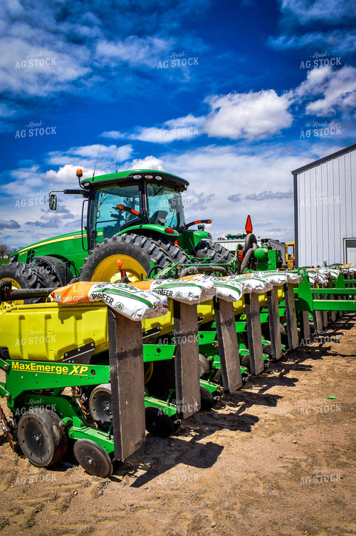 Seed Corn Bags on Planter 56122