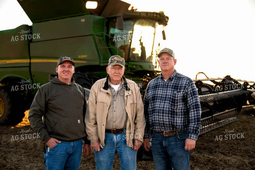 Farm Family by Combine 115433