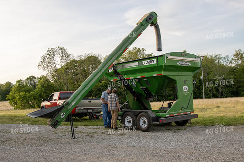 Farmers with Seed Tender 52105