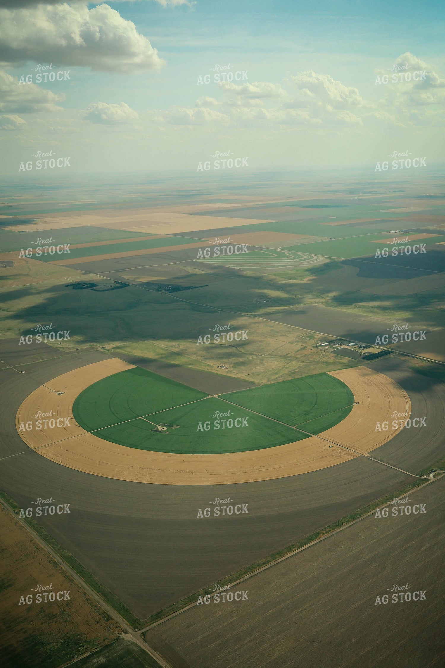 Aerial of Farmland 219045