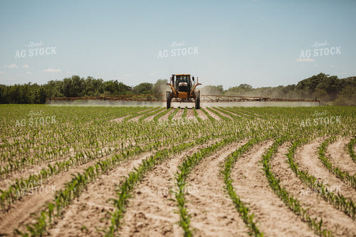 Spraying V3 V4 Corn Field 5793