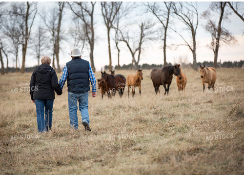 Ranchers on Pasture 285057