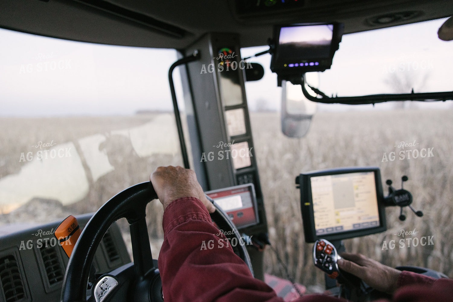 Inside Grain Cart Tractor Cab 70051
