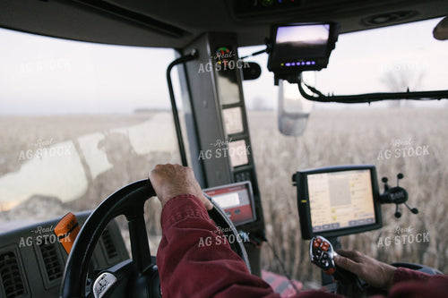 Inside Grain Cart Tractor Cab 70051