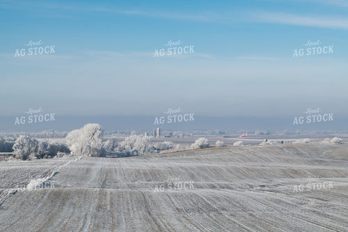 Snow Covered Rural Landscape 76268