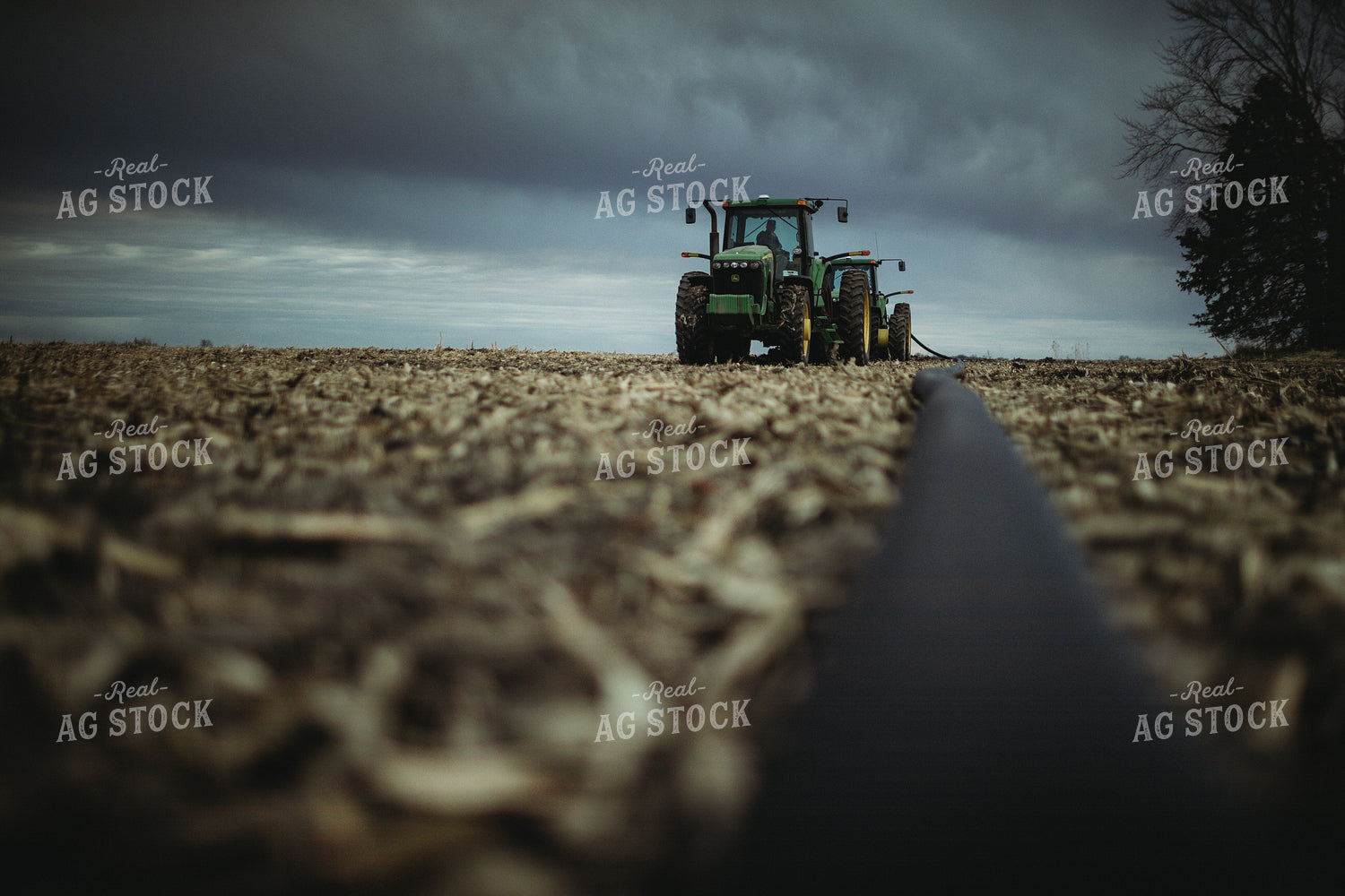 Tiling with Tile Plow 3691