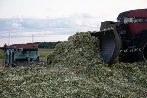 Tractor Getting Animal Feed 50230