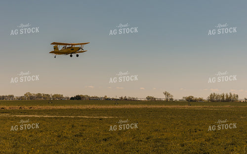 Crop Duster in Blue Sky 61081
