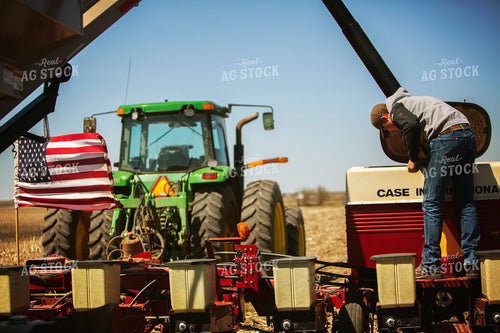 Farmer Filling Planter 6368