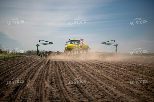 Tractor Planting in Field 76373
