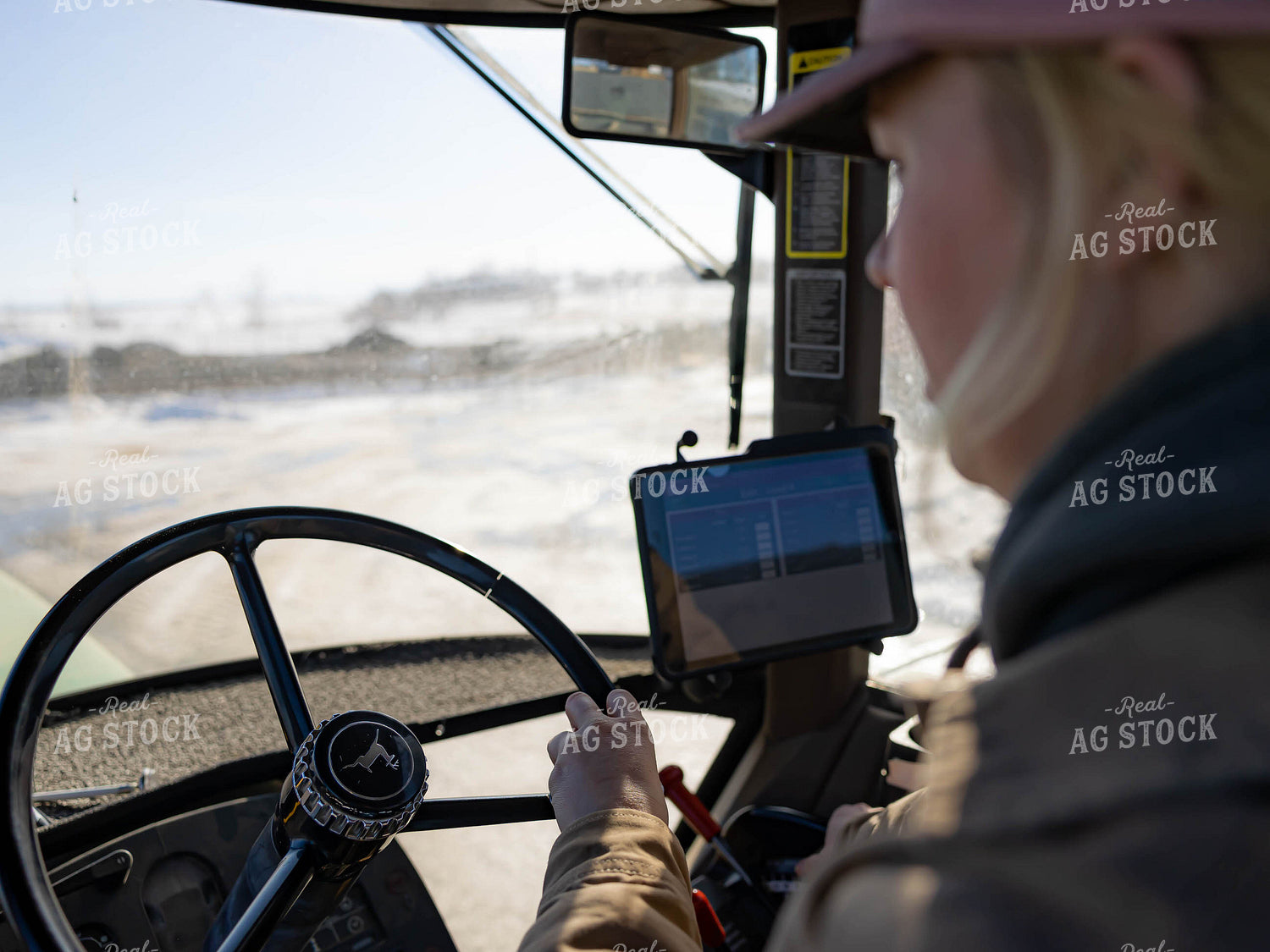 Rancher Driving Tractor 70215