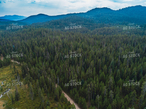 Aerial Mountain Landscape 122078