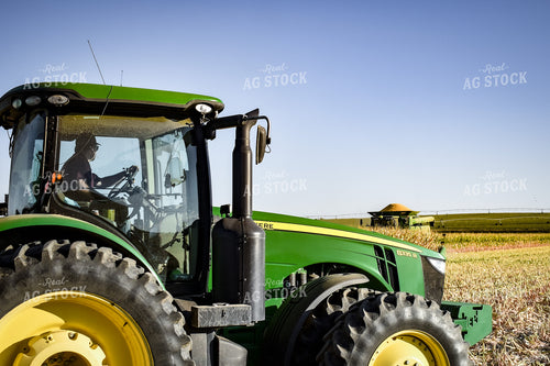 Grain Cart Driver in Tractor 56181