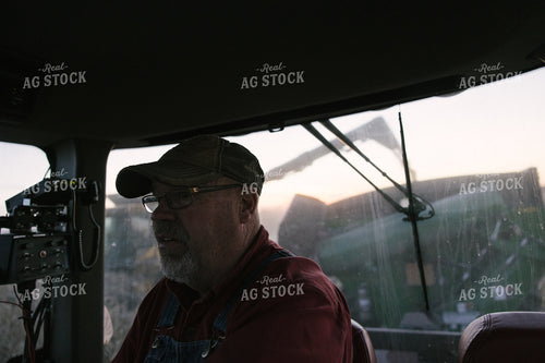 Inside Combine Cab 70053
