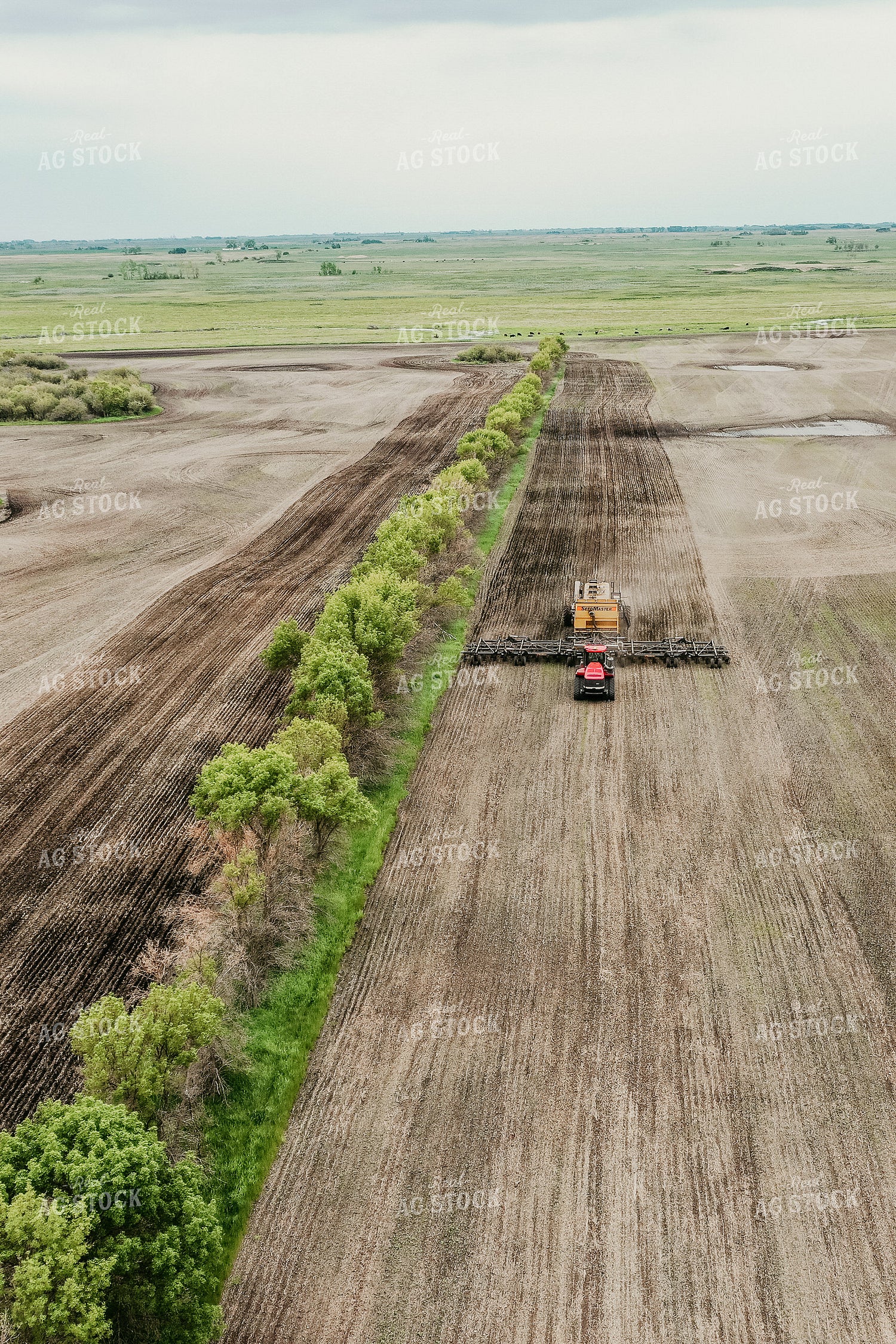 Air Seeder Planting Field 64228