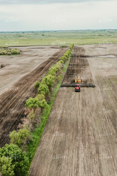 Air Seeder Planting Field 64228