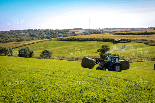 Moving Hay Bales 214089