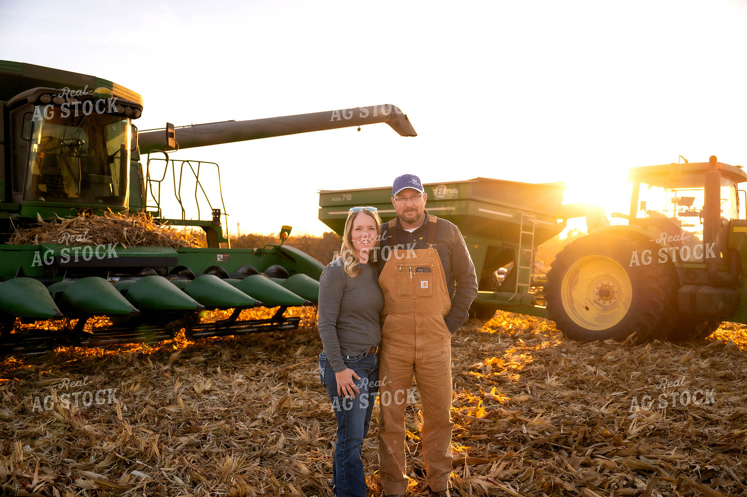 Farm Family by Combine 115502