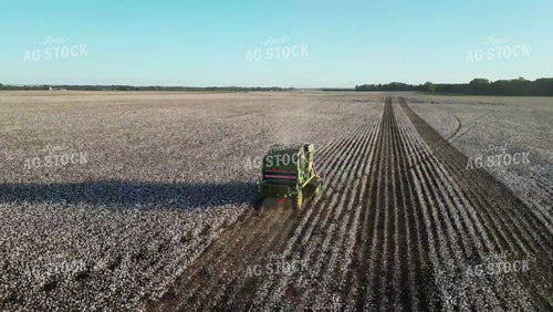 Aerial of Cotton Harvest 149061