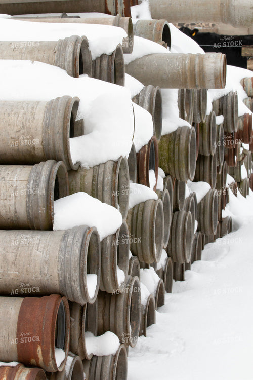 Irrigation Equipment in Snow 157273
