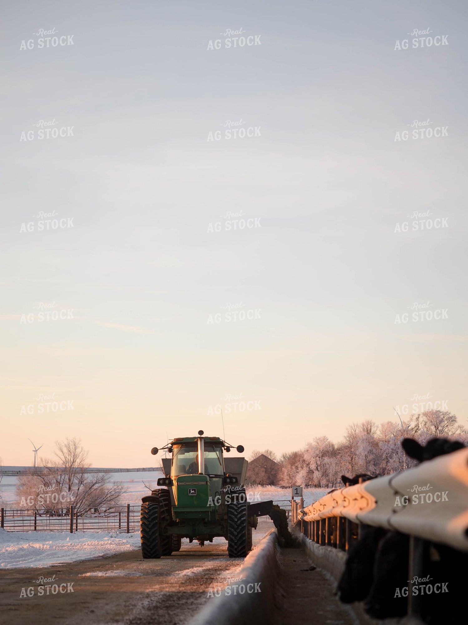 Dispensing Feed into Trough 70143